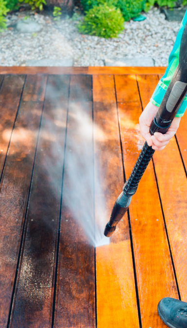 power washing